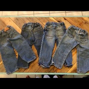 2t jeans lot of 4